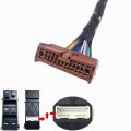 Driver Side Master Power Window Switch Assembly Harness Connector Plug 23pin Fits 2003-2010 Replacement For Honda Accord Cm5 2