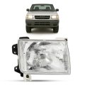 Hecasa Right Halogen Headlight W Bulb For 1998-2001 Nissan Frontier 2000-2001 Xterra Replacement Ni2503121 260103s525 Front 