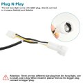 Led Hood Scoop Spot Lights For Yamaha Rmax 1000 Rmax2 Rmax4 2021 2026 White Waterproof Front Auxiliary Lighting Plug And Play