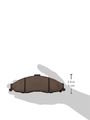 Centric 105 0749 Posi-quiet Ceramic Brake Pad With Shims 