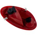 Tail Light Driver Side For Chrysler Pt Cruiser 2001 2002 2003 2004 2005 Replacement Ch2800145 And 5288743ag Halogen Black