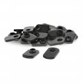 15 Series 5 16-18 Offset Threaded Slide In Economy Nut Black Zinc Steel T Slot Accessories For Aluminum Extrusion 100 Pack 
