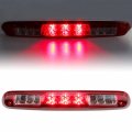 Tresound For 2007-2013 Chevy Silverado Gmc Sierra 1500 2500hd 3500hd 3rd Third Brake Light Cargo Led High Mount Lamp Tail Red