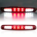 Tresound For 2007-2013 Chevy Silverado Gmc Sierra 1500 2500hd 3500hd 3rd Third Brake Light Cargo Led High Mount Lamp Tail Red