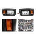 Golf Cart Light Kit Replacement For Ds Club Car 1993-up Full Headlight Taillight With Daytime Running Lamp Turn Signal Horn 