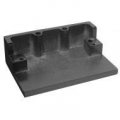 Rockwood X Aluminum Door Coordinator Mounting Bracket With Black Prime Coat Finish 2601ab Usp Pack Of 2 