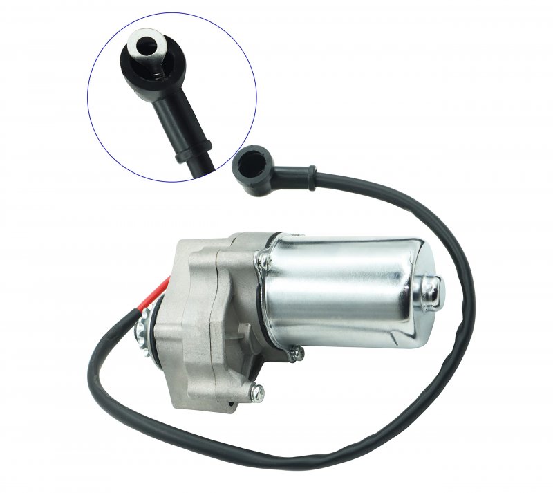 110cc Atv Starter Motor 2 Bolt For Kids Atvs Quad Dirt Pit Bike Taotao 50cc 70cc 90cc 125cc With Solenoid Relay Ignition Coil