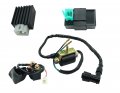 110cc Atv Starter Motor 2 Bolt For Kids Atvs Quad Dirt Pit Bike Taotao 50cc 70cc 90cc 125cc With Solenoid Relay Ignition Coil