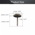 Mromax 20pcs Upholstery Nails Tacks 43 Head Dia Iron Vintage Style Metal Round Thumb Push Pins 0 67 Height For Furniture