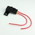 Harsh-environment Atc Ato Surface-mount Fuse Holder 16 Ga Wire Leads 1 Per Pack 