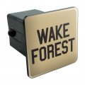 Wake Forest University Secondary Logo Tow Trailer Hitch Cover Plug Insert 2