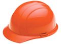 Erb Cap Style Hard Hat Hi-viz Orange 4 Pt Ratchet Suspension Lot 12 19335 