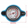 Car Radiator Cap Universal Thermostatic Water Tank Cover Leakproof W Temperature Gauge Big Head 0 9bar