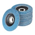 Waltyotur 10-pack Flap Discs Grinding Wheel 40 Grit 4-1 2 X 7 8 Angle Grinder Sanding Zirconia Abrasive Type 29 Disc 