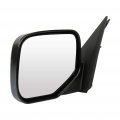 Ocpty Driver Side View Mirror Compatible With 2006-2007 For Honda Ridgeline Black Smooth Power Manual Folding Abs