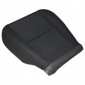 Secosautoparts Passenger Side Bottom Foam Cushion Replacement Cloth Seat Cover Black Compatible With Chevy Silverado Gmc Sierra