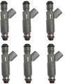 0280155789 53030778 04861047 812-12135 Set 6 Fuel Injectors For 96-98 Jeep 4 0 Replaces Flow Matched