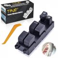Front Left Driver Side Power Window Master Switch For 2000-2006 Nissan Sentra Replaces Part Number 25401-5m000 Black