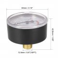 Uxcell 1 4npt Utility Air Compressor Pneumatic Hydraulic Fluid Vacuum Pressure Gauge Dial 0-180psi
