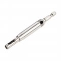 Self Centering Hinge Tapper Core Drill Bit Hole Puncher 13 64 Diameter For Woodworking Silver 