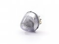 Tp Motorcycle Sequential Led Brake Tail Light Clear Lens With Integrated Turn Signal Fit For Suzuki 1998-2003 Katana 600 750
