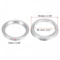 X Autohaux 4pcs Od 70 6mm To Id 56 1mm Aluminium Alloy Car Hub Centric Rings Wheel Bore Center Spacer