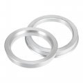 X Autohaux 4pcs Od 70 6mm To Id 56 1mm Aluminium Alloy Car Hub Centric Rings Wheel Bore Center Spacer
