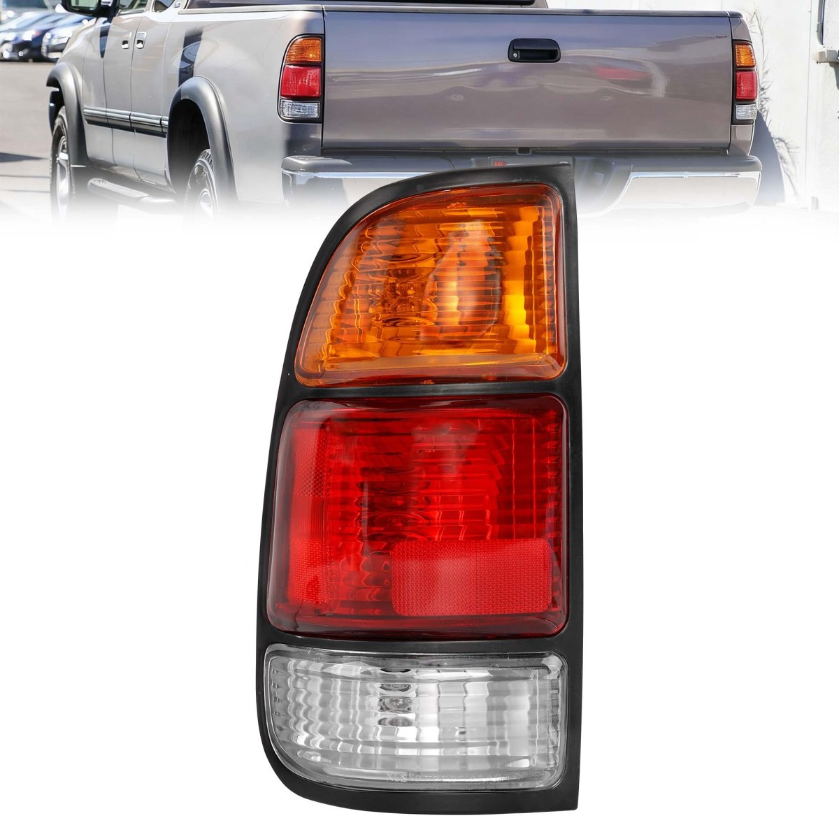 Tail Light Assembly For Toyota Tundra 2000-2006 Regular Access Cab Left Driver Side Rear Lamp Brake Lamps Replaces 81560-0c010
