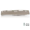 Dash Cover Dashboard Tpe Beige For Gmc Chevy Full Size Pickup 1981-1987 Fit Suv 1981-1991 Instrument Panel 