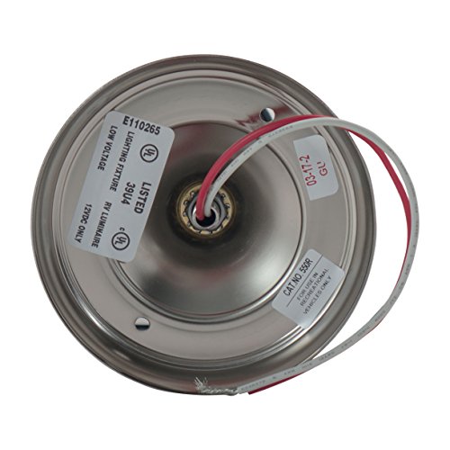 2 Rv Trailer Decorative Pendent Light 12v Led Satin Nickel