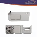 Gray Left Driver Side Sun Visor Replacement For Altima 2019 2020 2021 2022 2023 2024 Built In Mirror With Lights Replaces