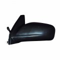 Headlightsdepot Mirror For Pontiac Vibe And Toyota Matrix 03-08 Left Driver Side Power Door Gloss Black Paint To Match 