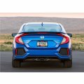 Ipick Image For Honda Civic Si Red Racing Stripe Black Real Carbon Fiber License Plate Frame