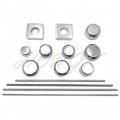 Chrome Fork Axle Caps Covers For 1999-2011 Suzuki Gsx-r 1300 R Hayabusa Gsxr1300 B07b4rcvtk 