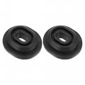 A Absopro Car Radiator Mount Bushing 1k0121367f Bracket For Volkswagen Audi Black Set Of 2 