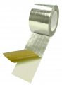 Fsk Reinforced Aluminum Foil Tape 6 In X 50 Yards 8 Mil Heavy Duty Hvac Insulation Duct Board Sealing And Vapor Barrier With 