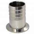 316 Stainless Steel Od 45mm 1 75 Sanitary Hose Barb Adapter Pipe Fitting Ss316 Fits Tri Clamp 64mm Ferrule