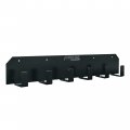 Extreme Max 5001 6145 Wall-mount Aluminum Goggle Storage Rack For Enclosed Trailer Shop Garage 6-goggle Capacity Black 