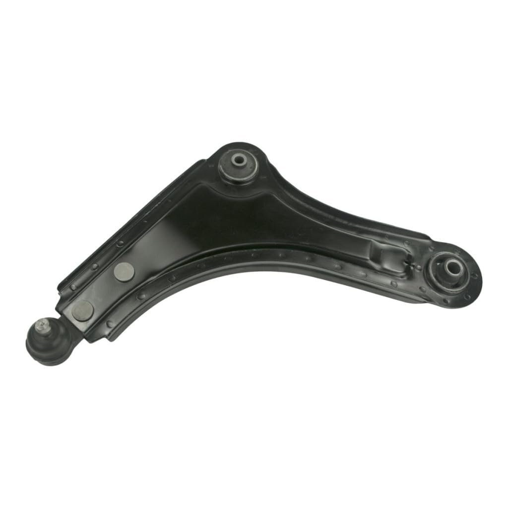 1999 2000 2001 2002 Daewoo Nubira Control Arm And Ball Joint Grooved Stud Steel Rubber Bushing Black