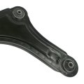 1999 2000 2001 2002 Daewoo Nubira Control Arm And Ball Joint Grooved Stud Steel Rubber Bushing Black