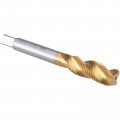 Burkit M12 X 25 Spiral Flute Tap Hss Titanium Coated Plug Threading 1 