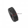 Uxcell Flat Knurled Nut M5 X 16mm 5mm Thumb Nuts Lock Adjusting Aluminum Alloy Black 5pcs