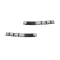 Fog Light Cover Pair For Volkswagen Passat 1999 2000 2001 Front Driver And Passenger Side Matte Black Old Style Replacement 