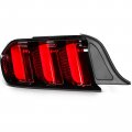 Ocpty Tail Light Assembly 1pcs Replacement For 2015-2020d For Mustang Black Housing Red Lens