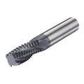 Micro 1 Tm-0-4 Solid Carbide Precision Thread Mill 2 Flutes Cutter Diameter 0 035 Neck 4 Length 0 Flat 0 026 Thickness 40 To 64 