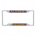 University At Albany Ualbany Great Danes Suny Metal License Plate Frame Officially Licensed Alumni Car Accessory Standard Size 