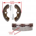 Foreverun Motor Front And Rear Brake Shoes Replacement For Honda Trx 500 Fa Fourtrax Rubicon 2001 2002 2003 2004