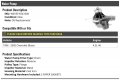 Water Pump Compatible With 1996-2005 Chevy Blazer 4 3l V6