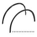 Fender Flares Trim Front Driver And Passenger Side For Dodge Durango 2011-2021i Ch1291112 Ch1290112 57010620ae 57010620ad 
