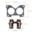 Carburetor Repair Kit For 1984 Johnson Evinrude 185 Hp V6 Crossflow Engine Set Fits And 9 To 235 1969 1998 Engines